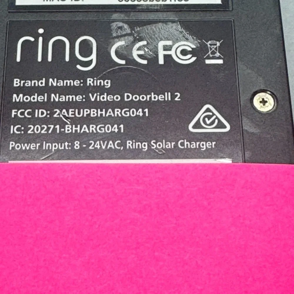 Ring Video Doorbell‎ 2 TESTED (Only what's in the pictures is included)